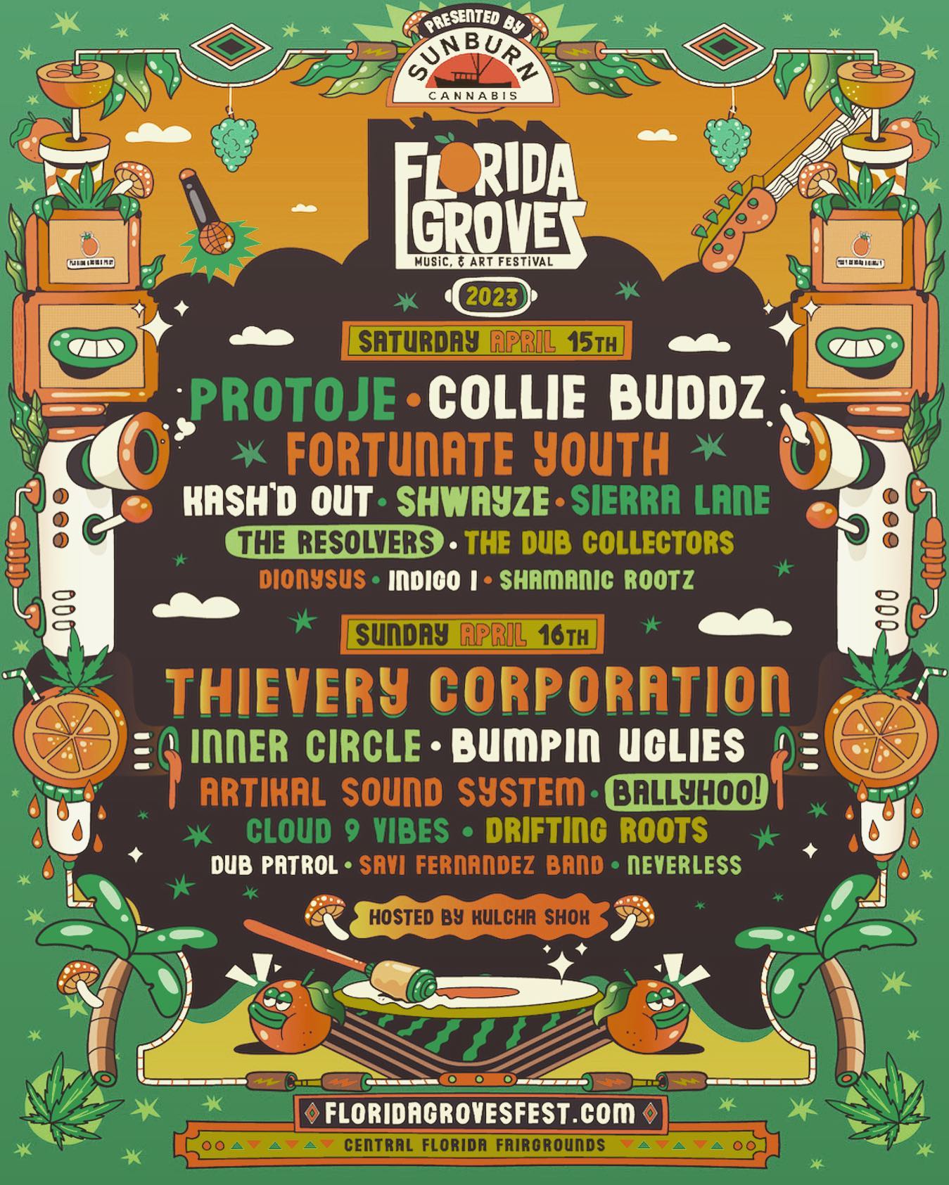 Album cover: Florida Groves 2023